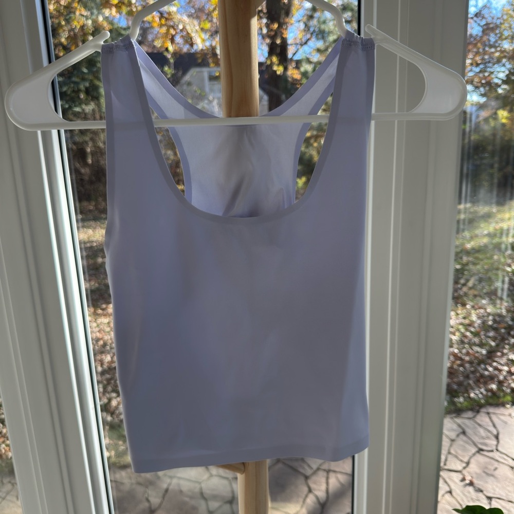 Lululemon Fast and Free Tank Top Light Serene Blue Size Small - Picture 3 of 5